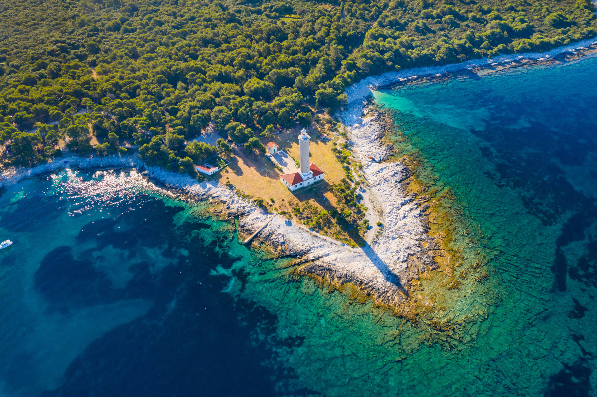 Dugi Otok in Central Adriatic Region in Croatia