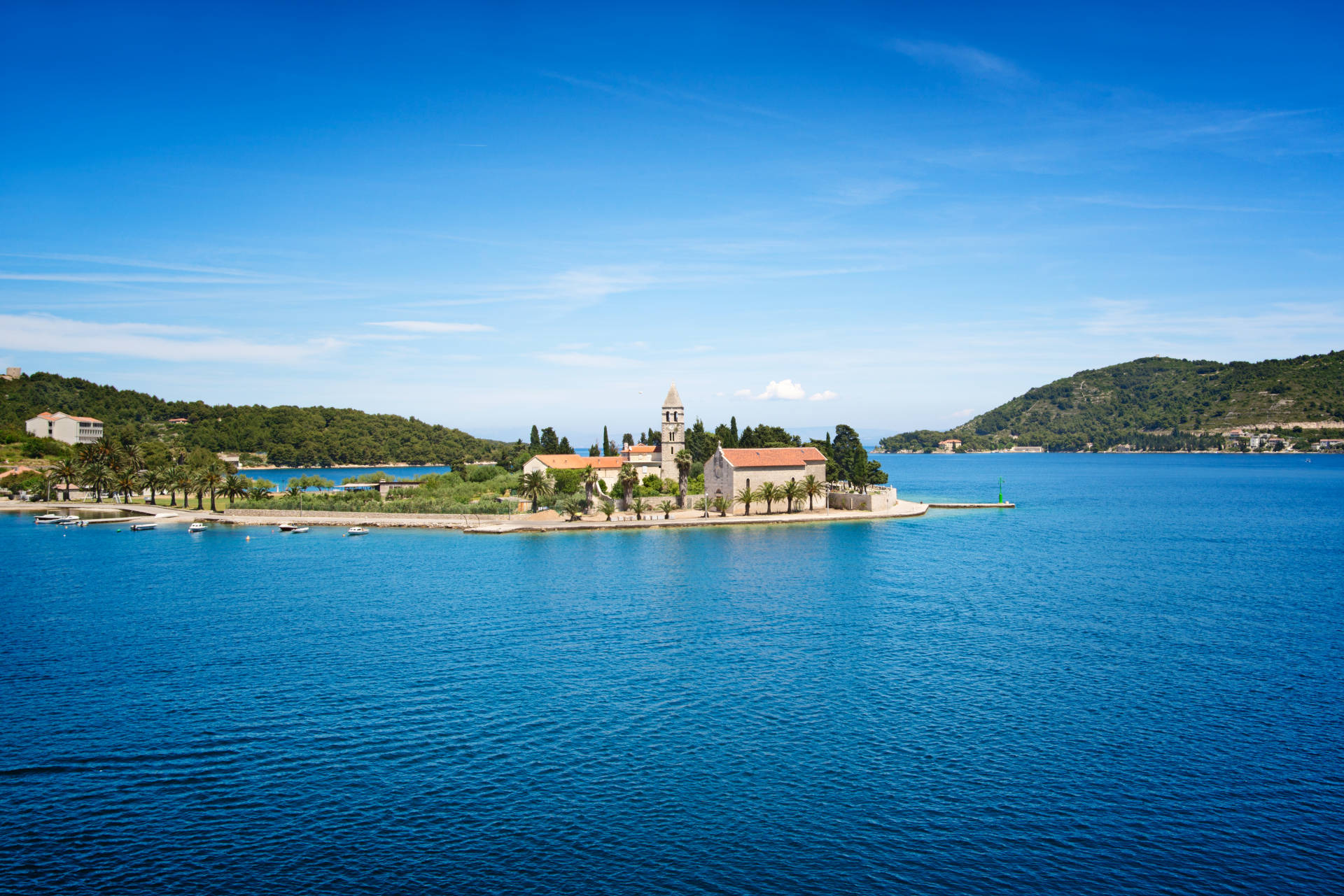 Island Vis in South Adriatic Region in Croatia