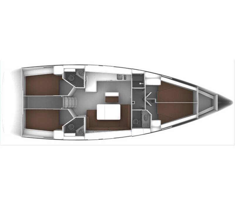 Bavaria Cruiser 46 Grey Sky