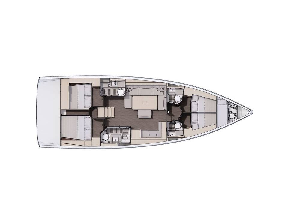 Dufour 470 Aegean Blue