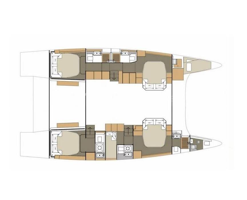 Dufour 48 Catamaran Delphinus