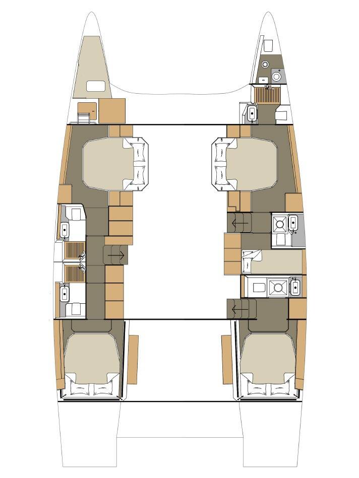 Dufour 48 Catamaran Clo