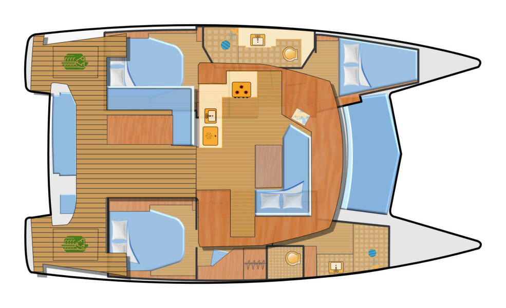 Fountaine Pajot Lucia 40 Idefix