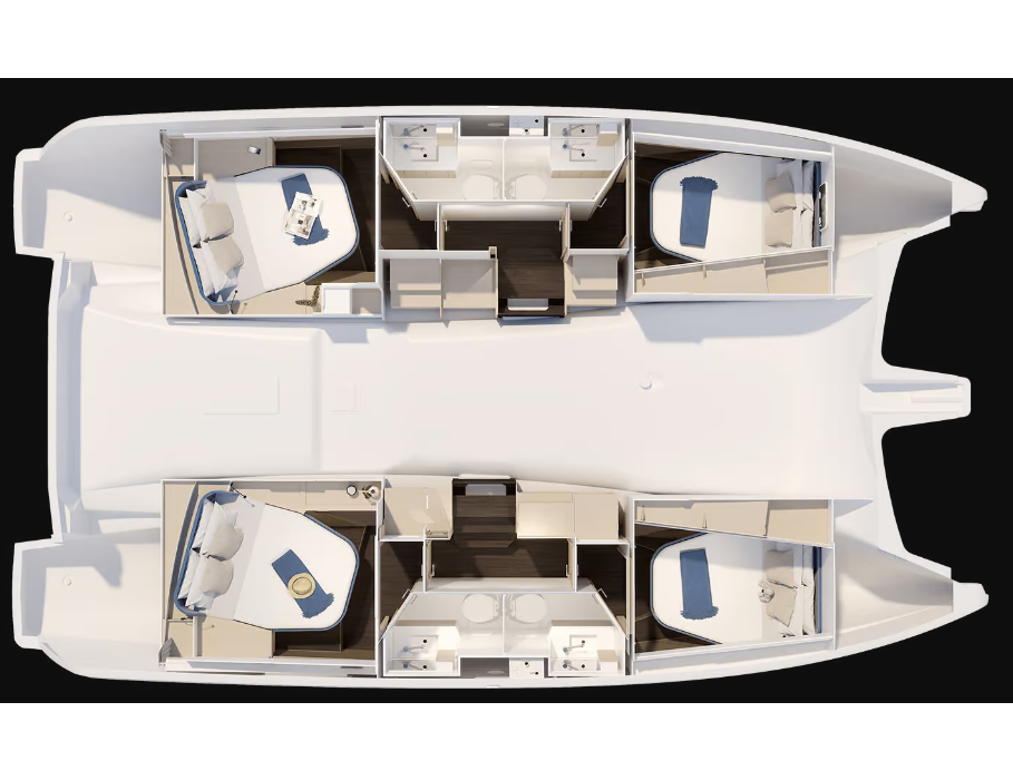 Fountaine Pajot New 41 Quatuor 4 PRESTIGE