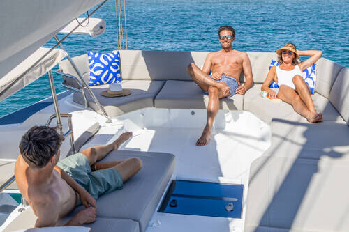 Fountaine Pajot New 44 Quatuor Blue Argo