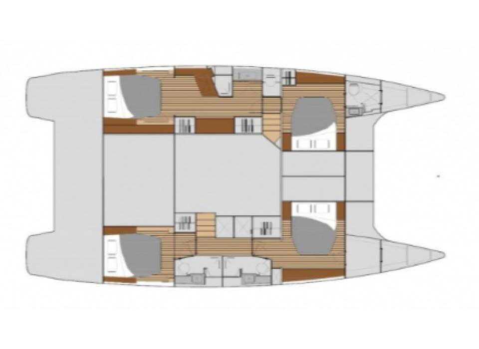 Fountaine Pajot Saba 50 Franco Nero