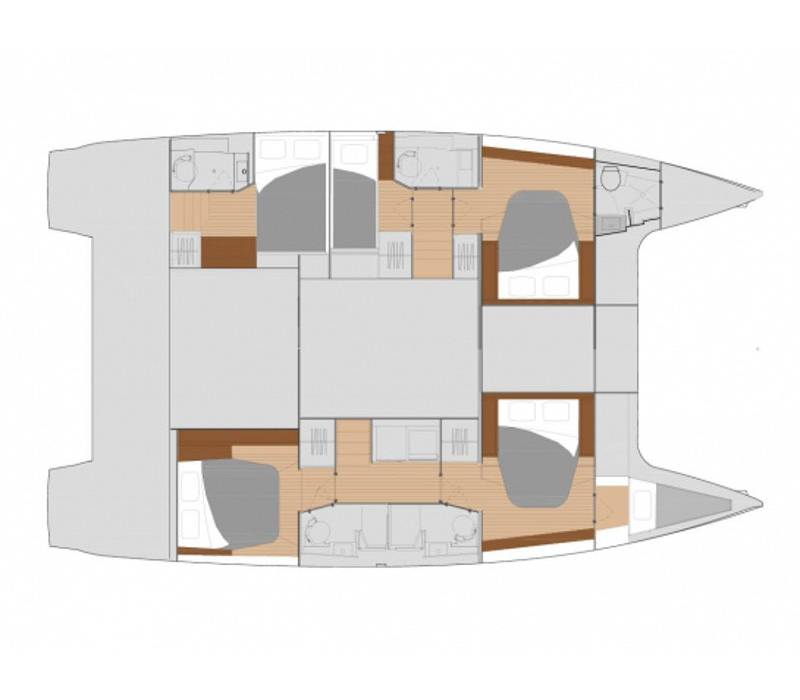 Fountaine Pajot Saona 47 Quintet Nina V