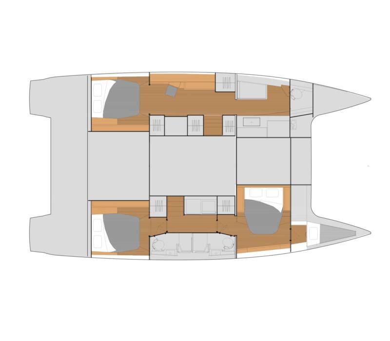 Fountaine Pajot Tanna 47 Maestro Ithaka
