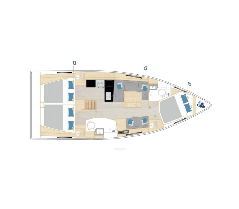 Hanse 360 Leeloo