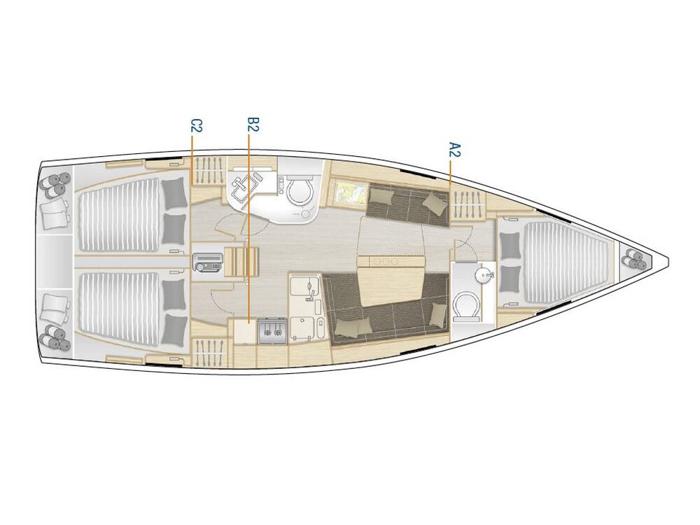 Hanse 388 Free Spirit