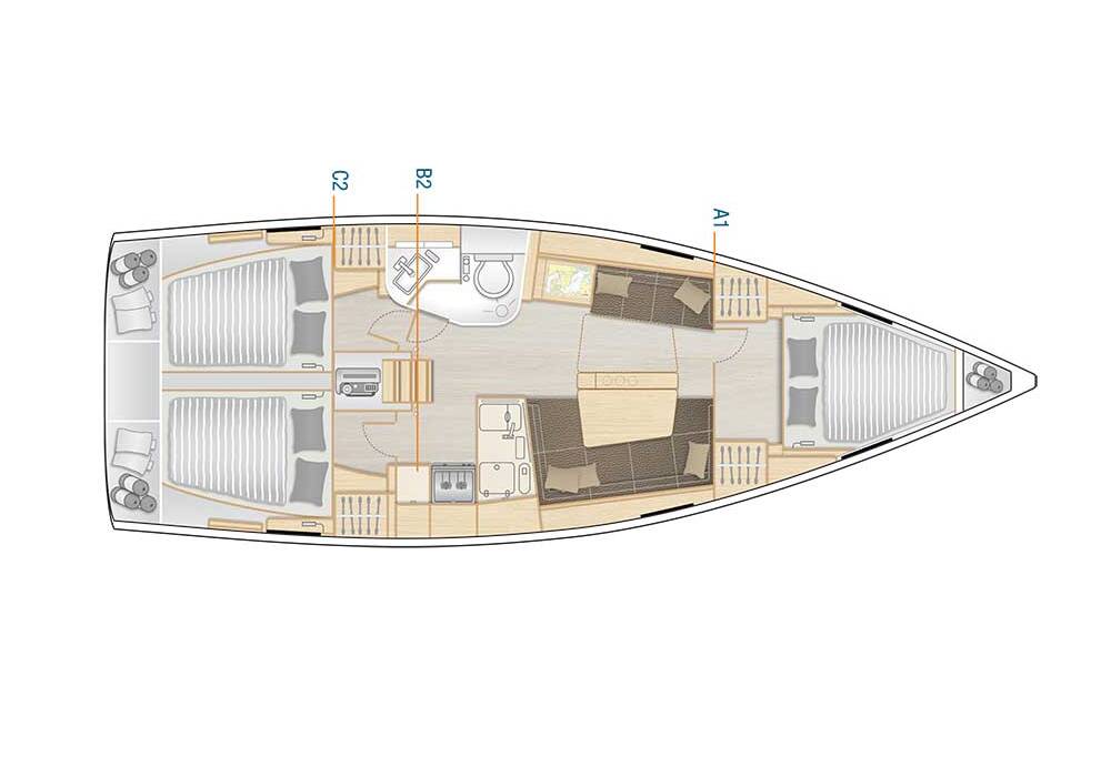 Hanse 388 Whisper