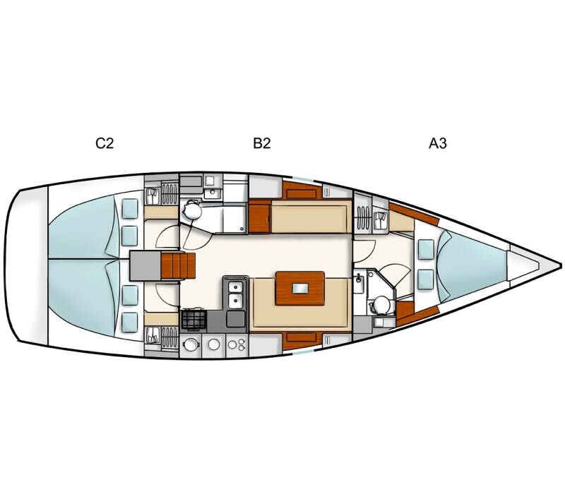 Hanse 400 Flyer Of Lorne