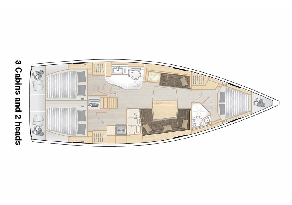 Hanse 418 Maja