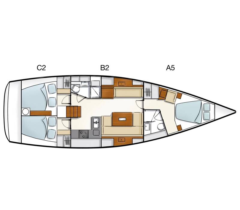 Hanse 430 Tria S