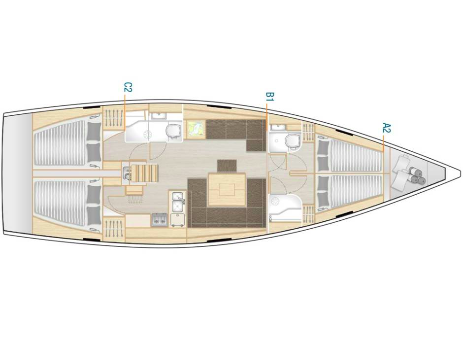 Hanse 458 Big Blue