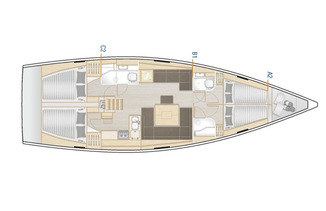 Hanse 458 Meryl