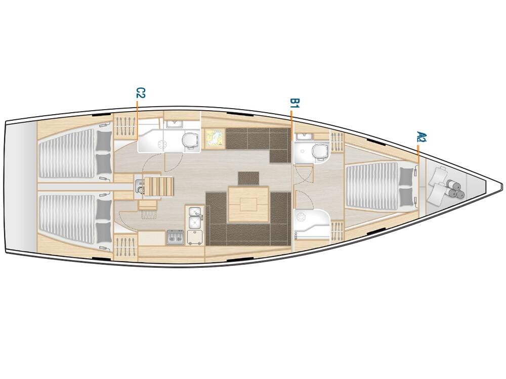 Hanse 458 Terna