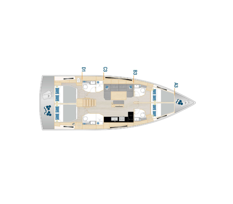 Hanse 460 Shadow of the wind