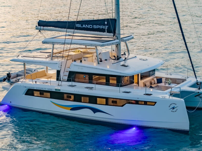 Island Spirit 525E IS525 Electric Catamaran