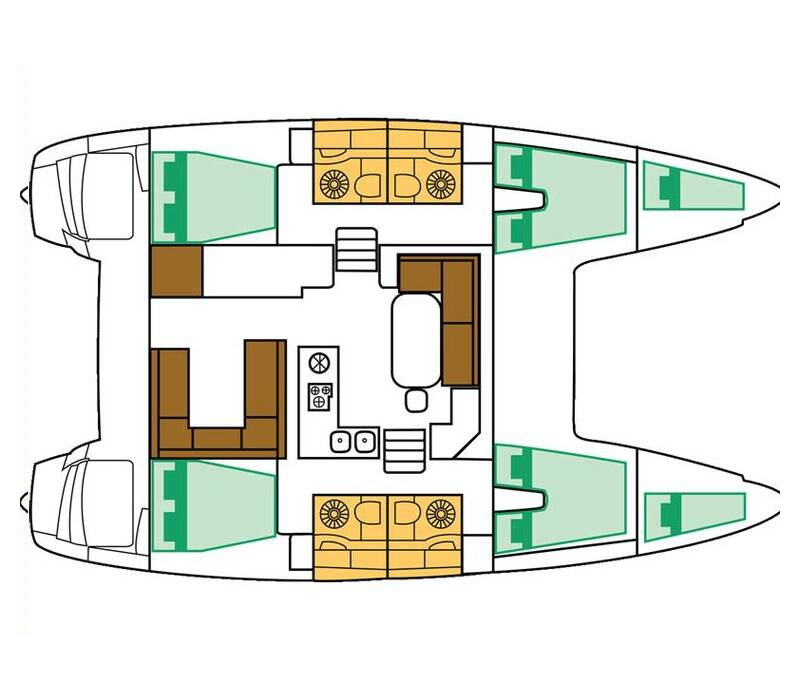 Lagoon 400 S2 Turquoise
