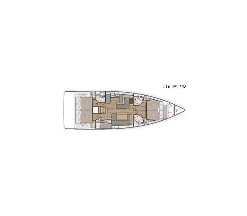 Oceanis 51.1 One Piece