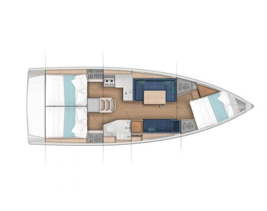 Sun Odyssey 380 Ancsika