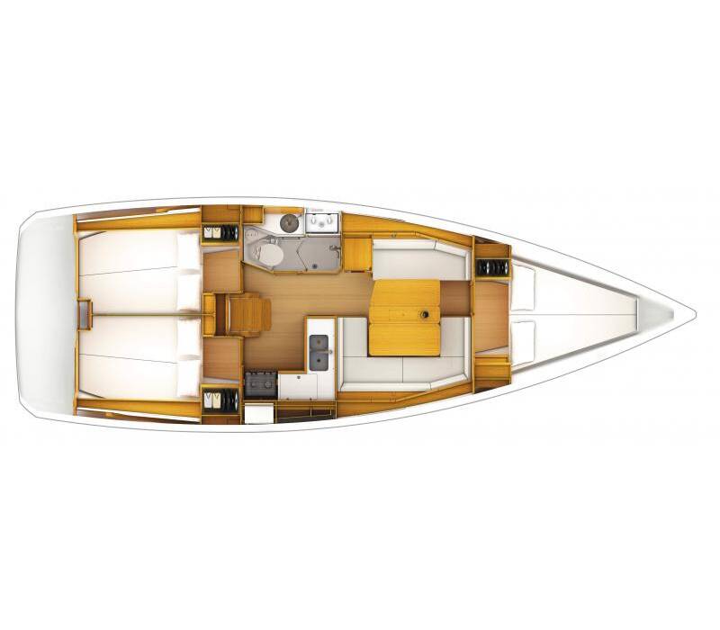 Sun Odyssey 389 Tequila Sunrise