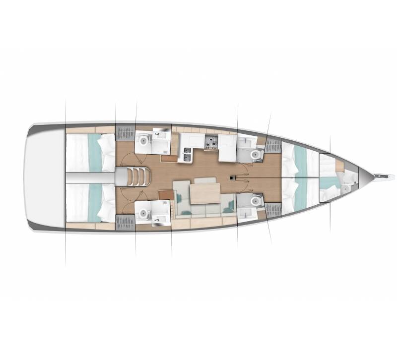 Sun Odyssey 490 Caruso