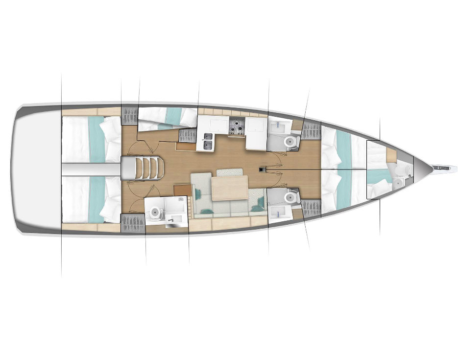 Sun Odyssey 490 Captain George