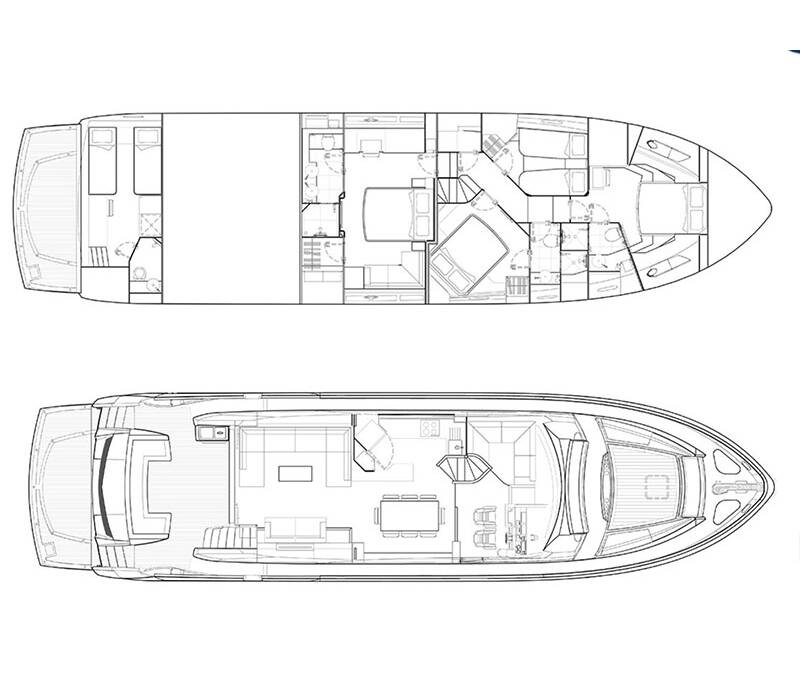 Sunseeker Manhattan 73 Goldeneye